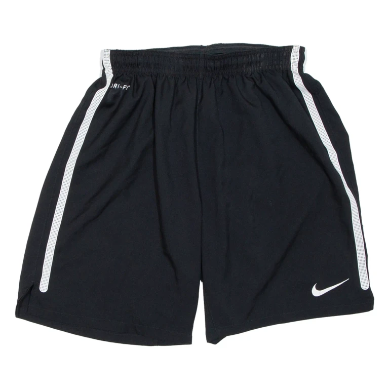 NIKE Mens Sports Shorts Black Relaxed S W26