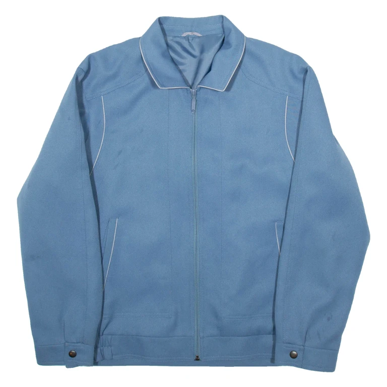 FREY COLLECTION Mens Lined Jacket Blue L