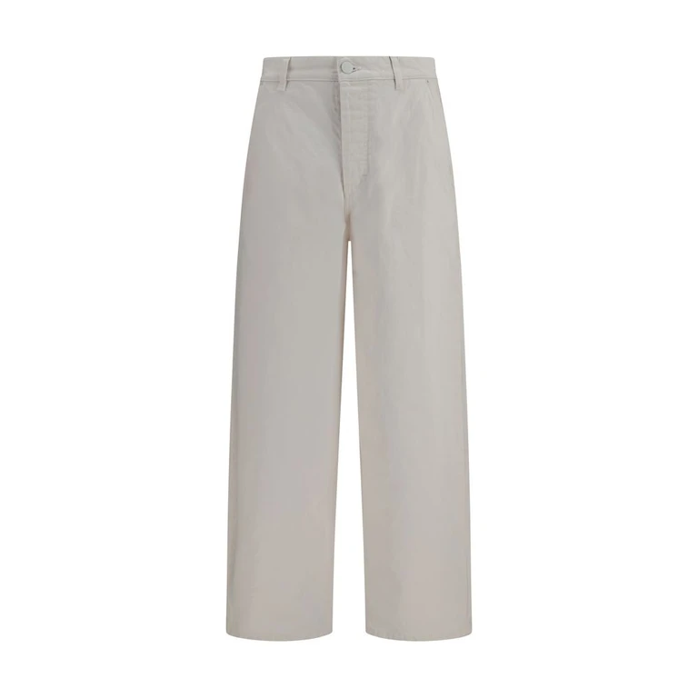 AMI Paris White Cotton Jeans Denim Clothing - Men
