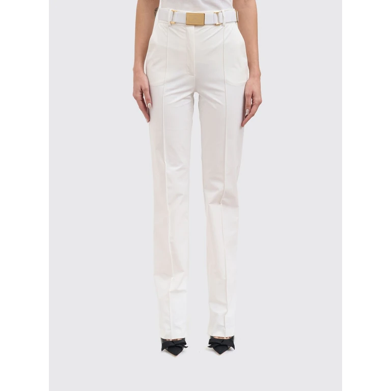 Pants Woman color Ivory (PA17261E2360)