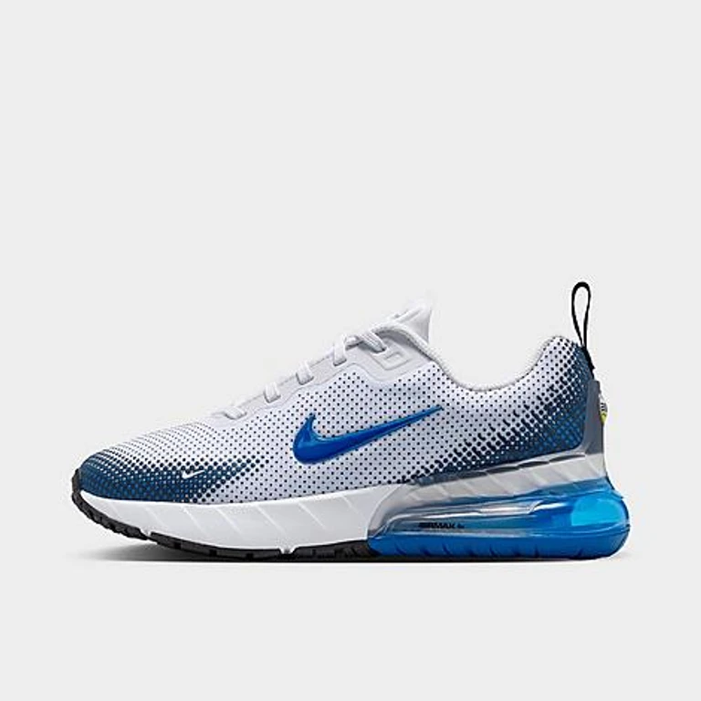 Nike Big Kids Air Max Phoenix Casual Shoes in White/Obsidian/Cyber Size: 3.5