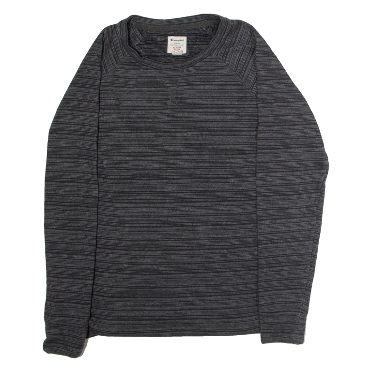 CHAMPION Mens Sweatshirt Grey Crew Neck M