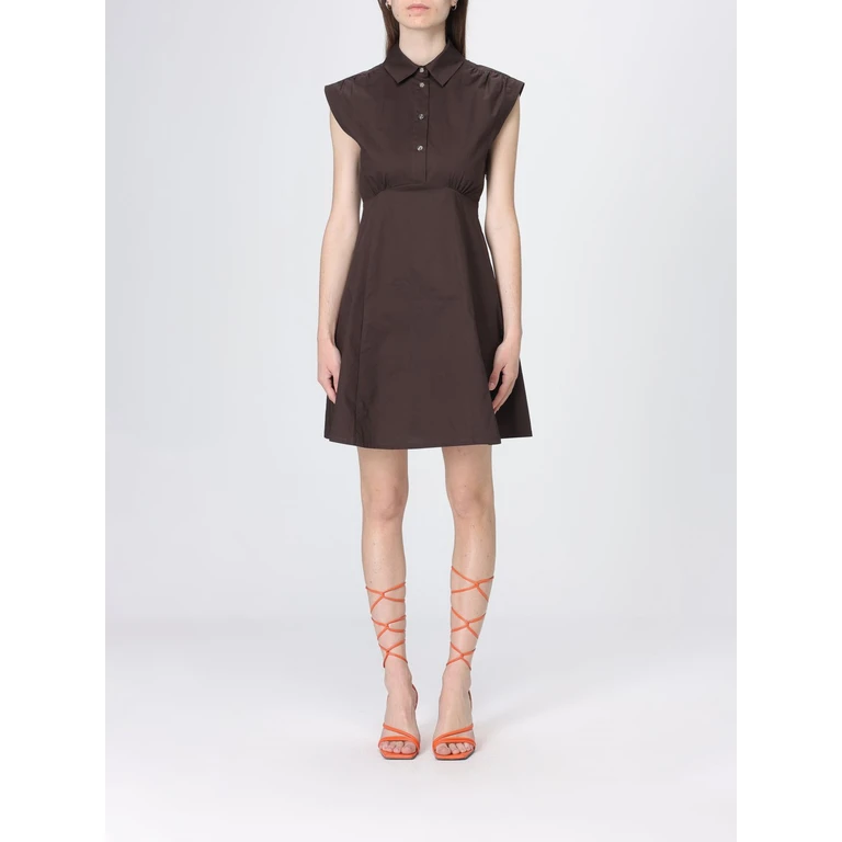LIU JO Dress Woman color Brown (WA6514T485391109)