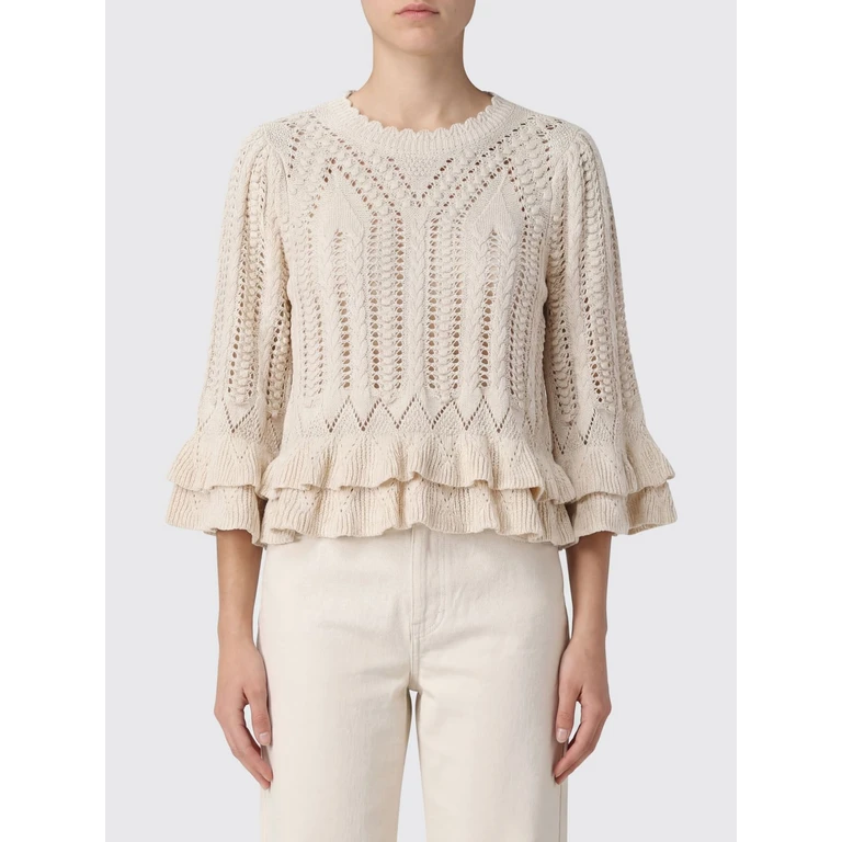ISABEL MARANT ETOILE Top Woman color Beige (26PPU0835FAD1L04E23EC)