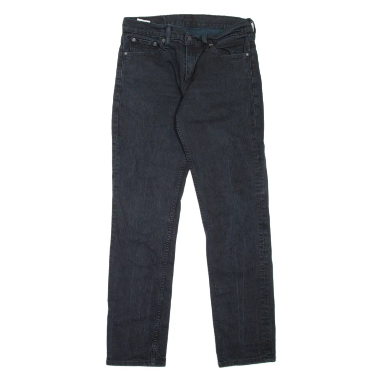 LEVI'S 511 Jeans Mens Black Slim Straight W30 L32