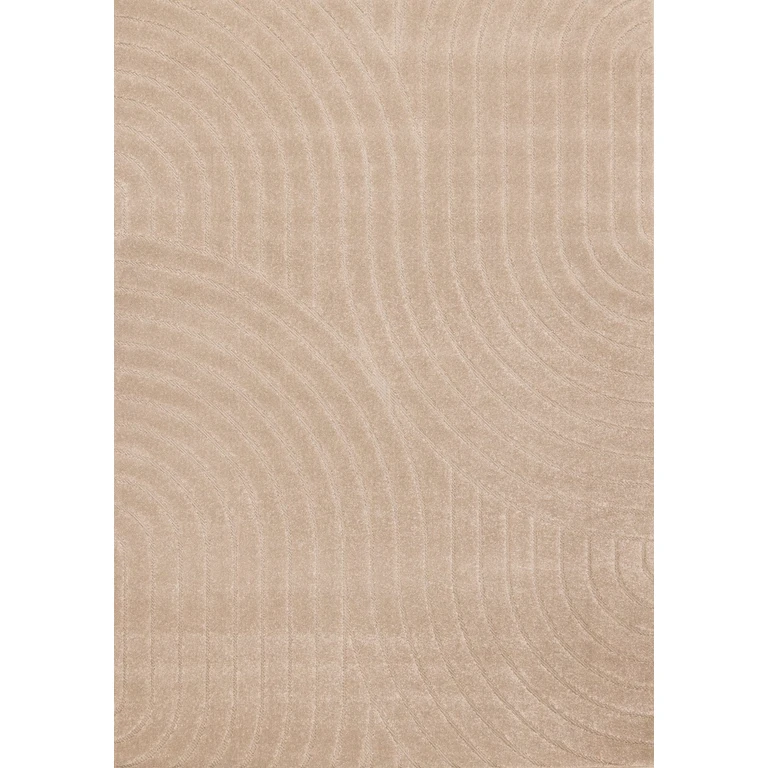 Oskar 7 x 10 Beige Curved Arches Area Rug