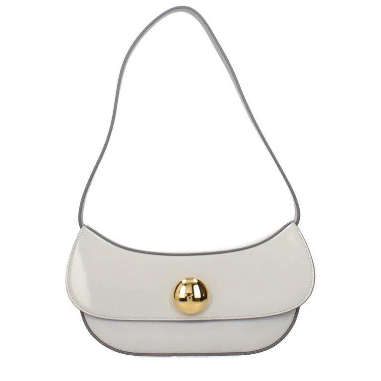 Marni Gray Leather Shoulder Bag - Women