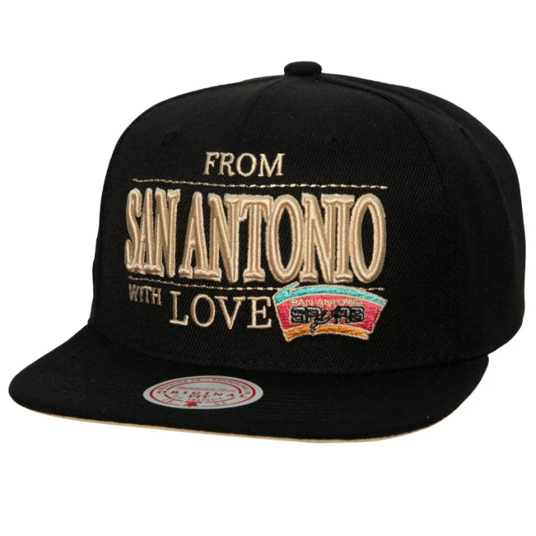 Men's NBA With Love Snapback Hwc Spurs Snapback Caps