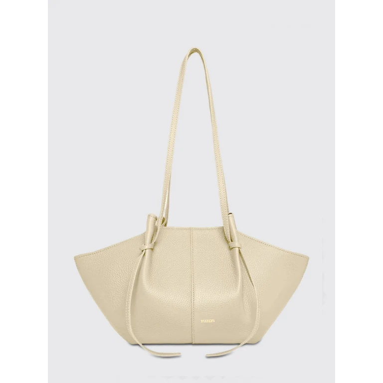 Shoulder Bag Woman color Ivory (MOCHIANGORA)
