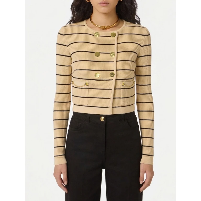 ELISABETTA FRANCHI Sweater Woman color Nude (MK03S62E2383)