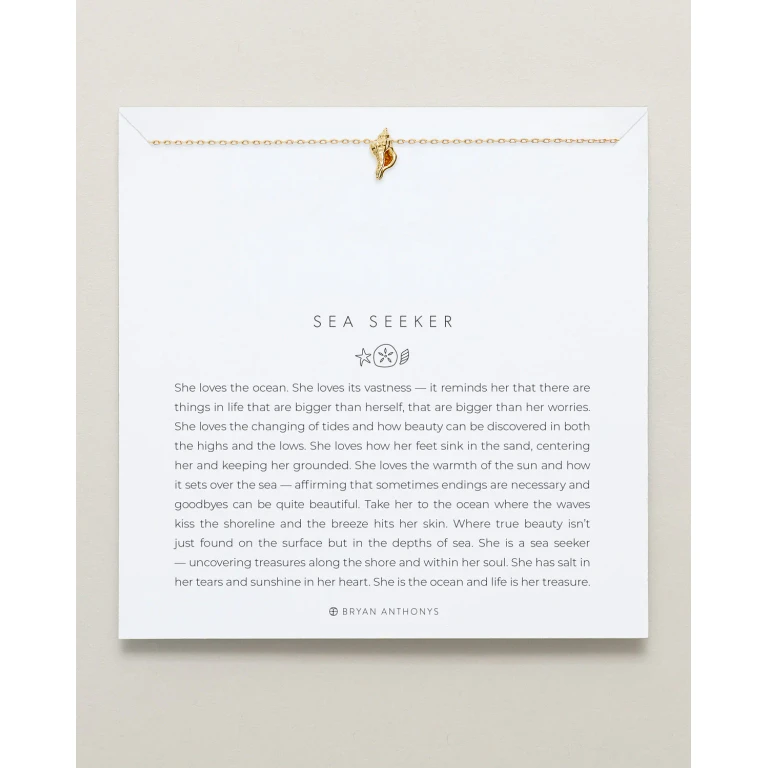 Sea Seeker Icon Necklace