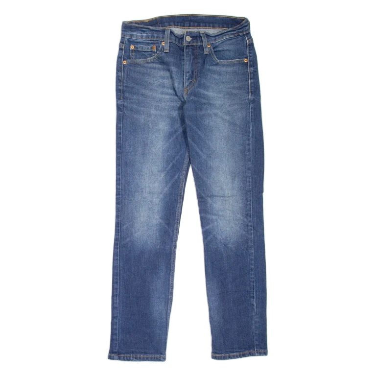 LEVI'S 511 Jeans Mens Blue Slim Straight Stone Wash W30 L30