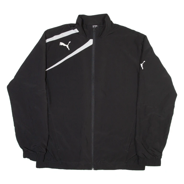 PUMA Mens Track Jacket Black L