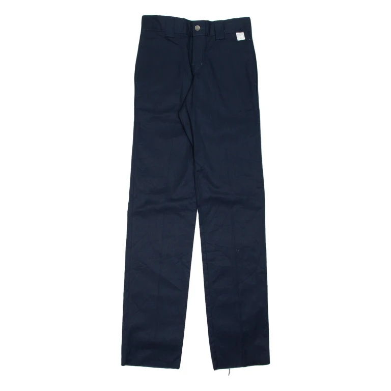 DICKIES Chino Mens Trousers Blue Regular Straight W28 L37