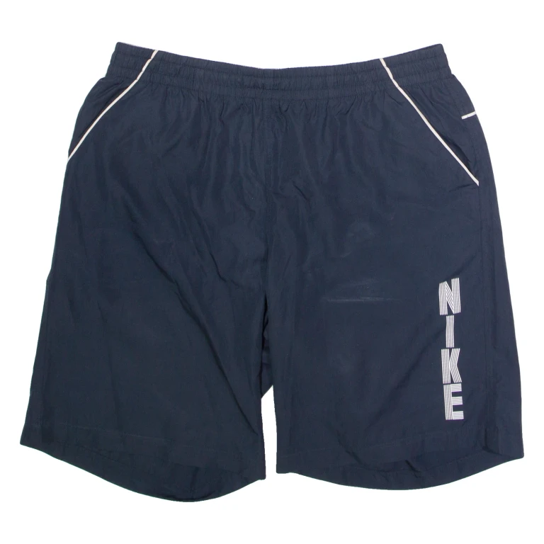 NIKE Mens Sports Shorts Blue XL W34