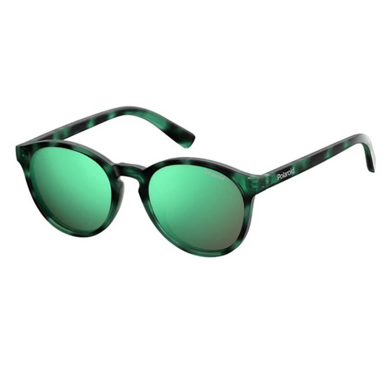 Green Round Sunglasses PLD 8024/S PHW/5Z 47