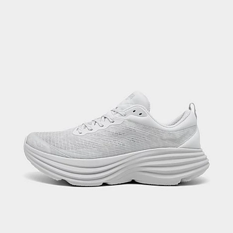 Men's Bondi 8 TS Caged Casual Shoes in White/Cosmic Grey