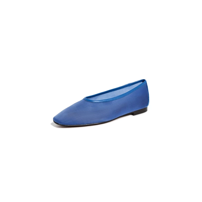 Madewell Mylie Mesh Ballet Flats Retro Blue 7