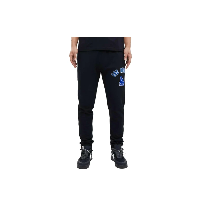 MLB Los Angeles Dodgers Stacked Logo Men Sweatpants Black