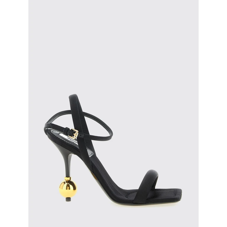 Heeled Sandal Woman color Black (A1659AC1OM40000)