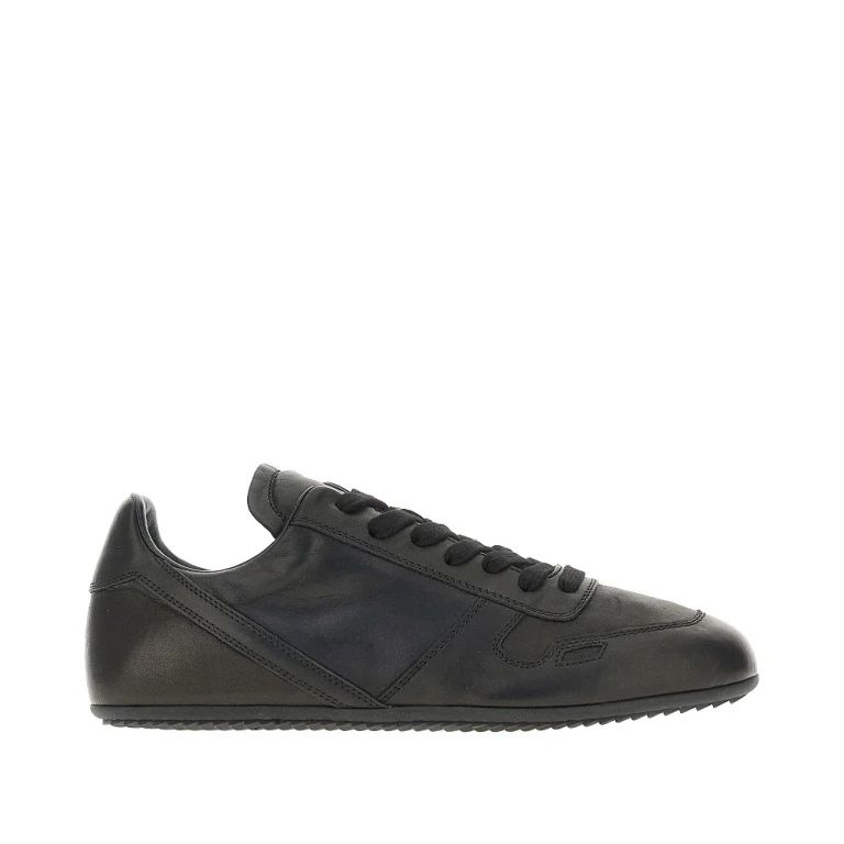 Rick Owens Minimal Nappa-Leder-Sneaker