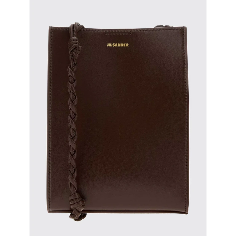 Small Tangle Crossbody Bag in Leather with Braided Strap (J07WG0001P4841205)