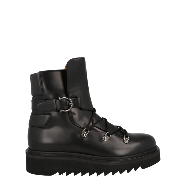 Giulio Lace-Up Demi Boots