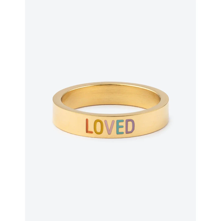 Gold Loved Ring