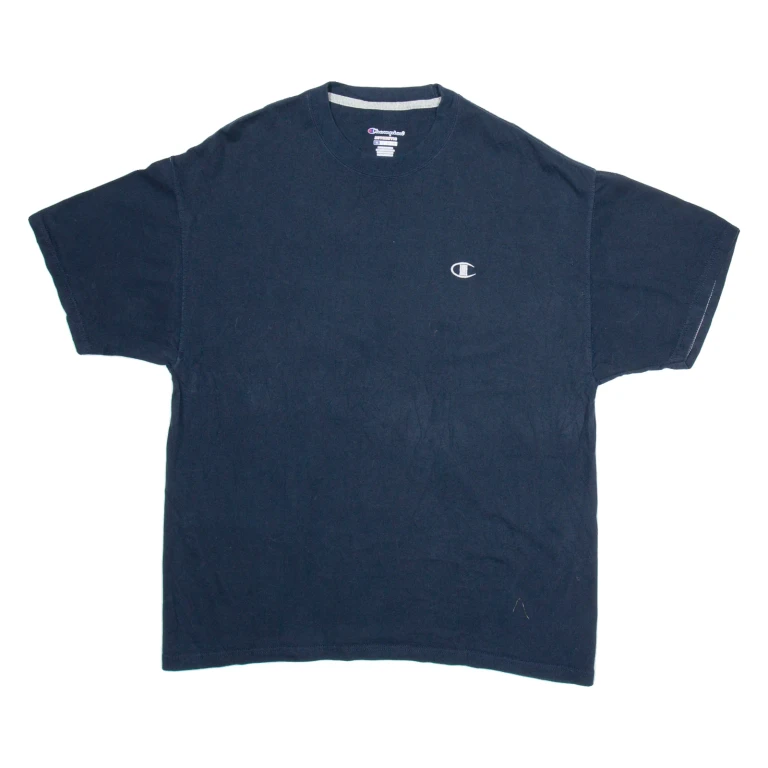 CHAMPION Mens T-Shirt Blue XL