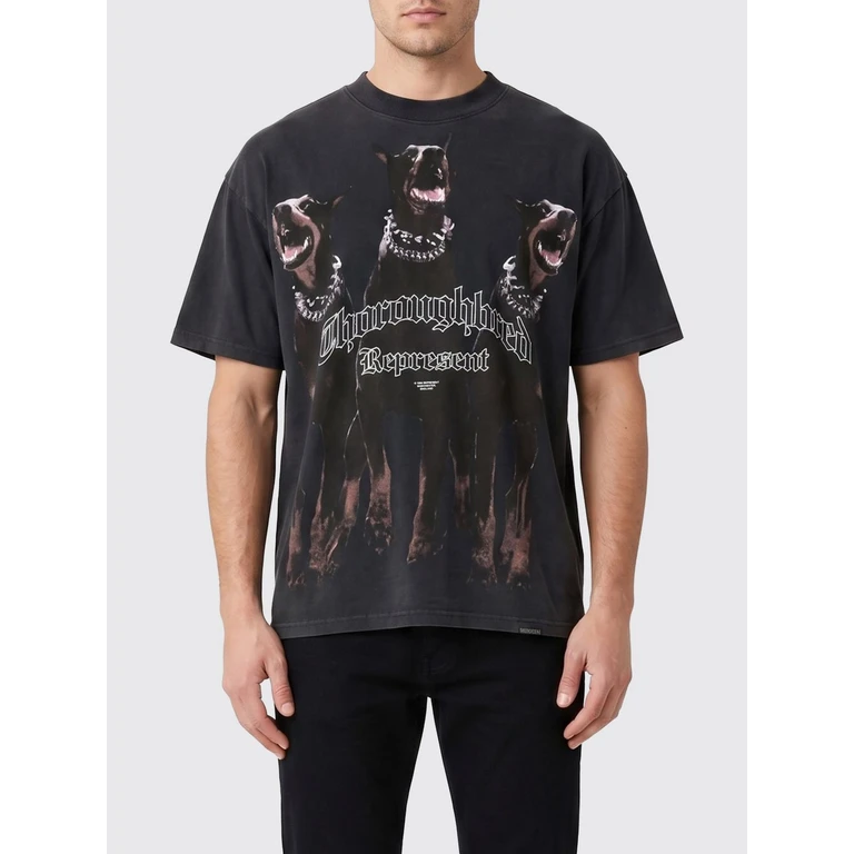 T-Shirt Men color Black (MLM41135VINTAGEBLA)