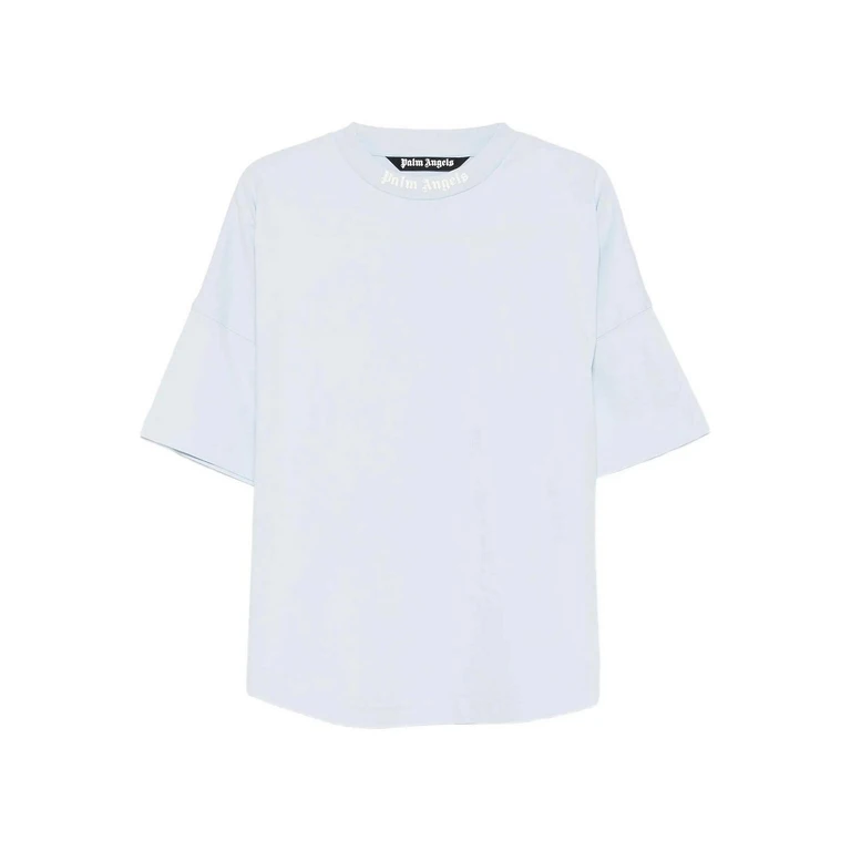 Palm Angels T-Shirt - Bleu Clair (PMAA10BS26JER0014103)