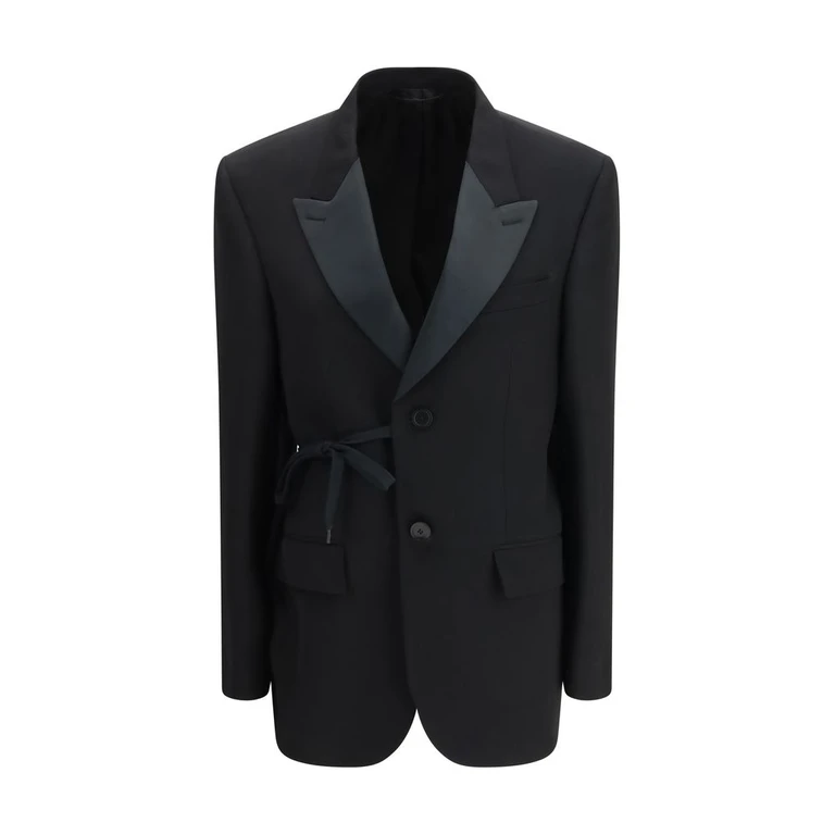 Balenciaga Black Wool Coat Clothing - Women