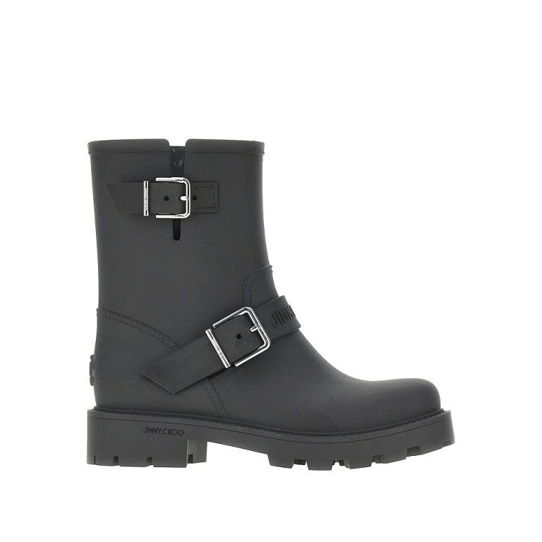 JIMMY CHOO Biker rainboots Woman 36