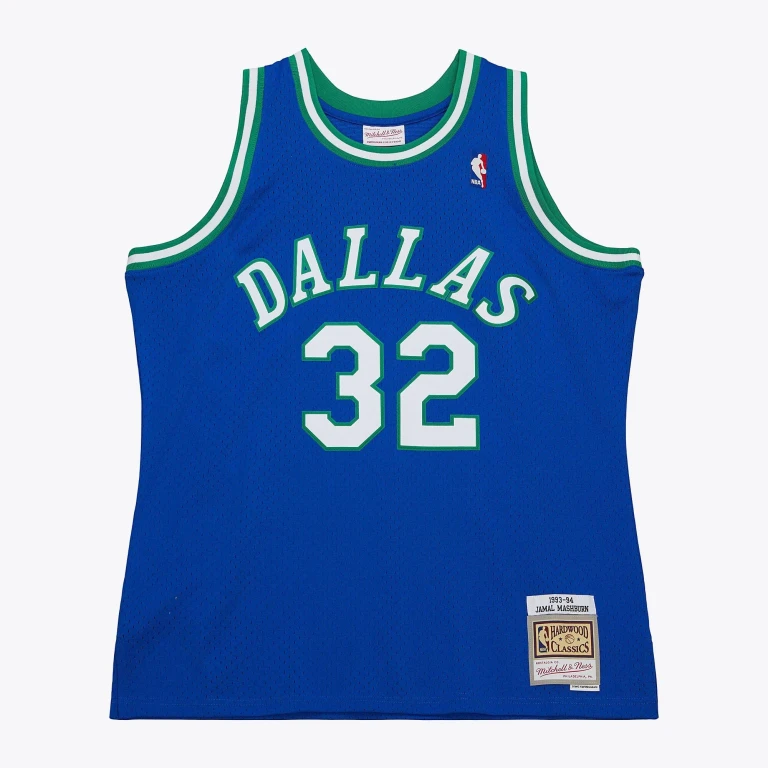 Men's NBA Jersey Mavericks 1993 Jamal Mashburn