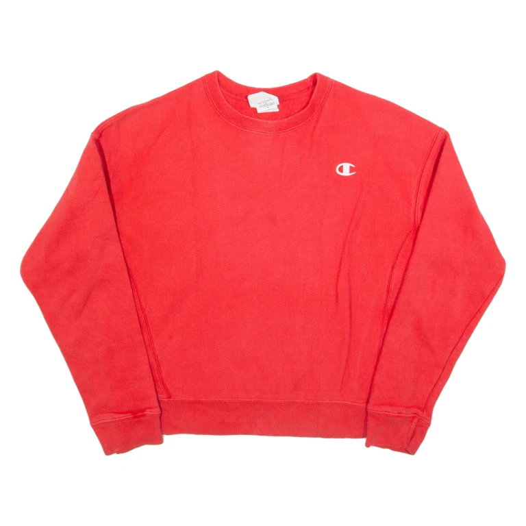 CHAMPION REVERSE WEAVE Mens Sweatshirt Red M