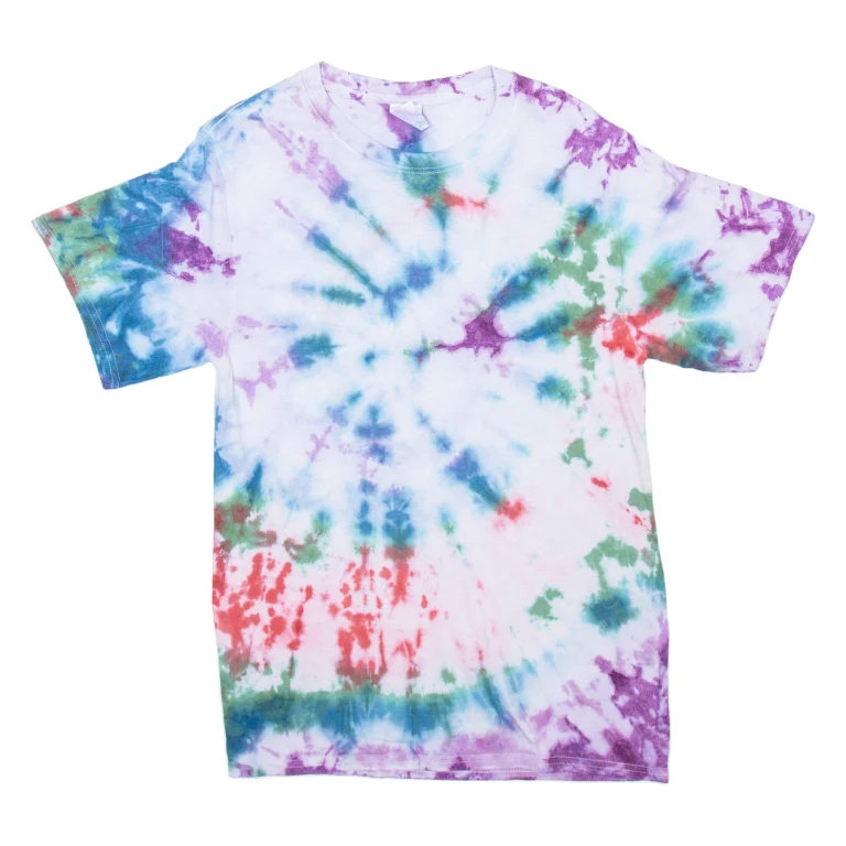 PORT & COMPANY Mens Tie Dye T-Shirt Blue S