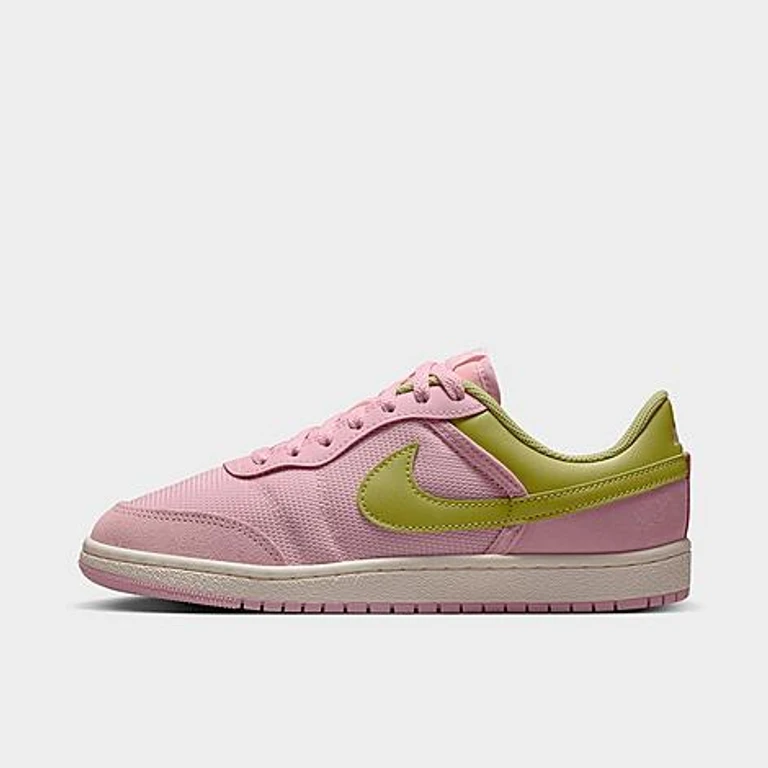Jordan Women's Air Skyline Low Casual Shoes in Iced Carmine/Sail/Lawn Size: 5.0