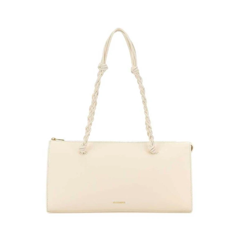 Ivory Leather Tangle Tent Shoulder Bag 106 Borse A Mano
