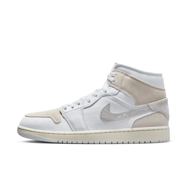 Men's Retro 1 Mid Se Craft 'Tech Grey' Sneakers