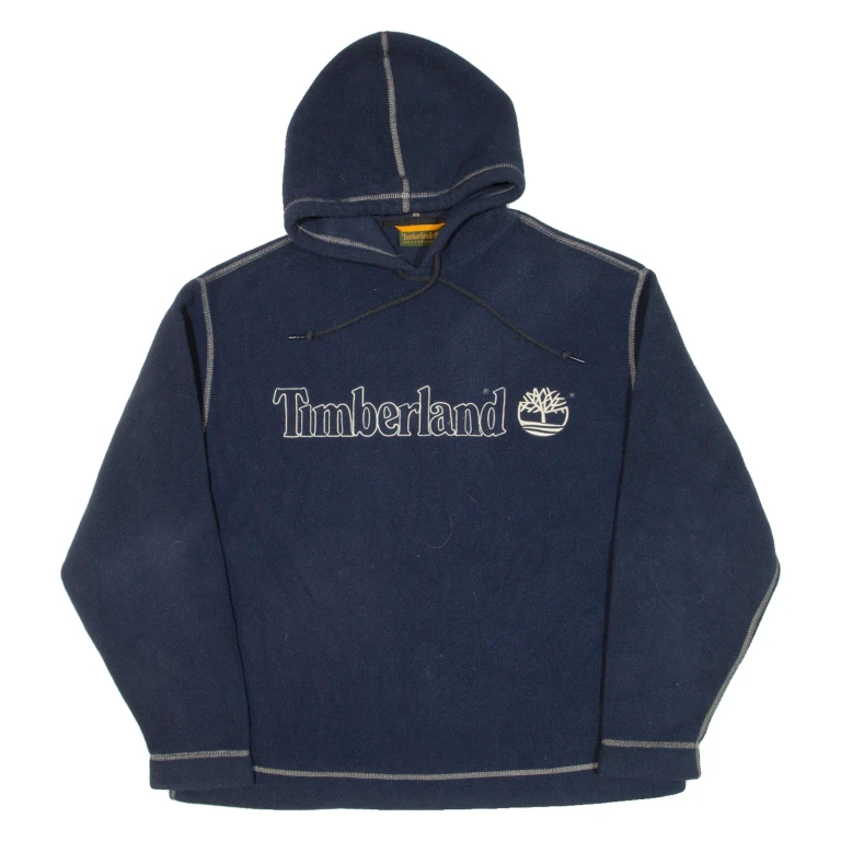 TIMBERLAND Mens Blue Hoodie S