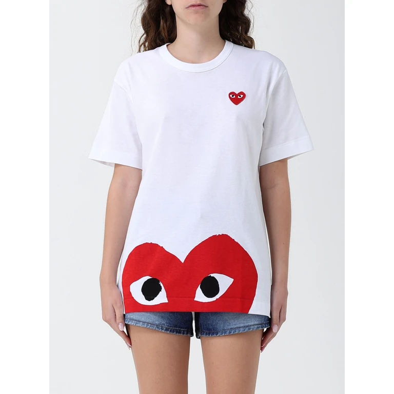 COMME DES GARÇONS T-Shirt Woman color White (AXT034D1)