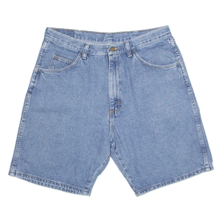 WRANGLER Mens Denim Shorts Blue Regular M W32