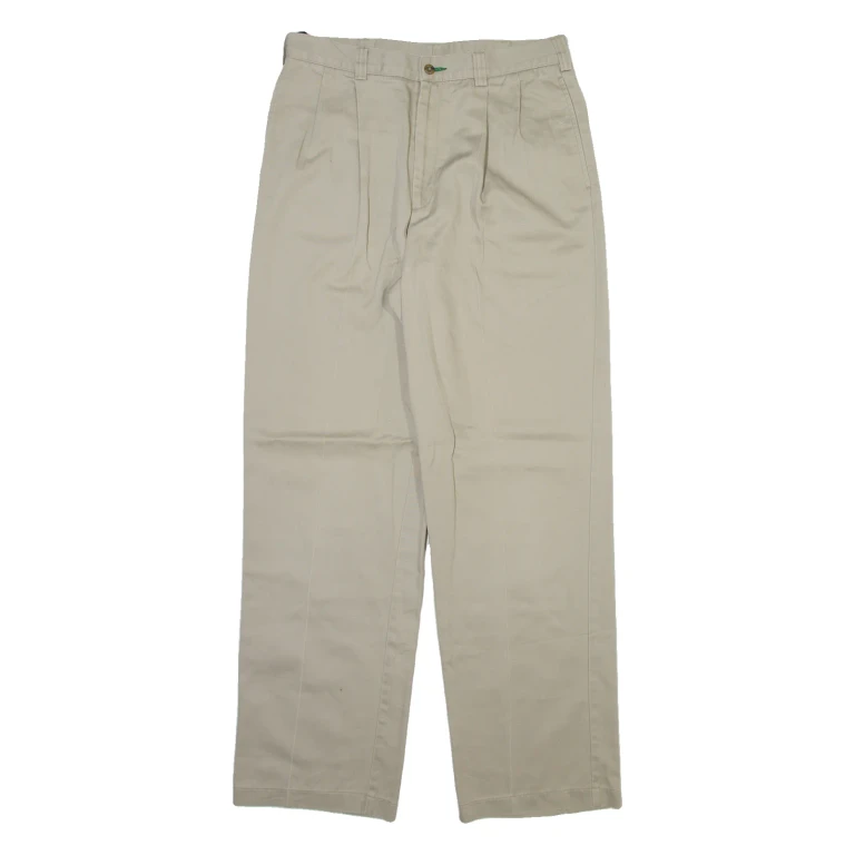 TOMMY HILFIGER Mens Trousers Beige Regular Straight W31 L31