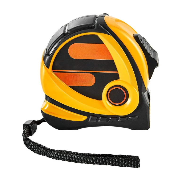 Tape Measure 25ft Retractable Imperial Metric ABS Case for Outdoor Decoration - Multi