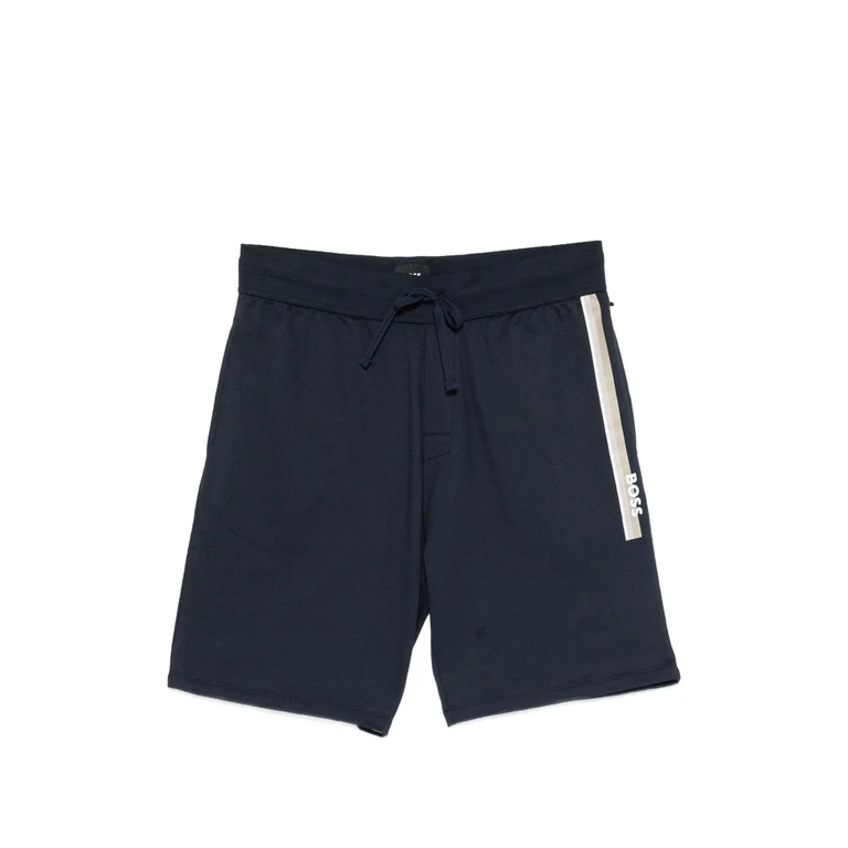 Boss Authentic Logo-print Drawstring Shorts