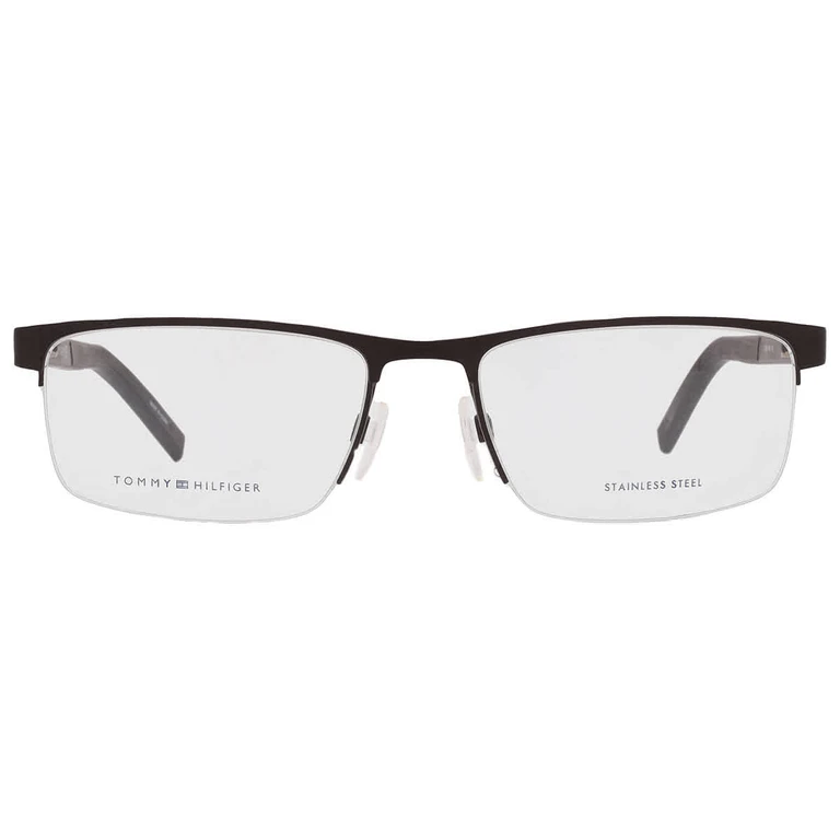 Tommy Hilfiger Demo Rectangular Mens Eyeglasses TH 1594 0R80 55