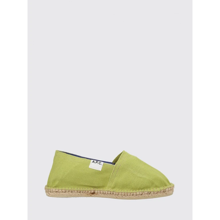 A. P.C. Cotton Espadrilles with Round Toe and Low Heel (COHRTM53003KAA)