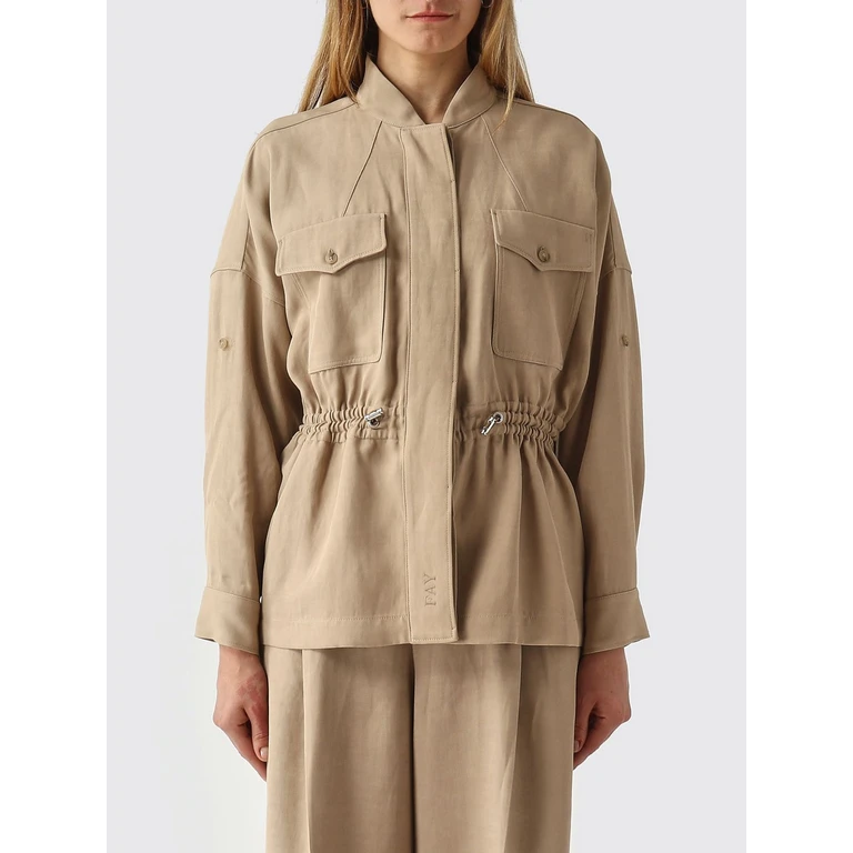 FAY Jacket Woman color Brown (NAW04525640ZDSC804)