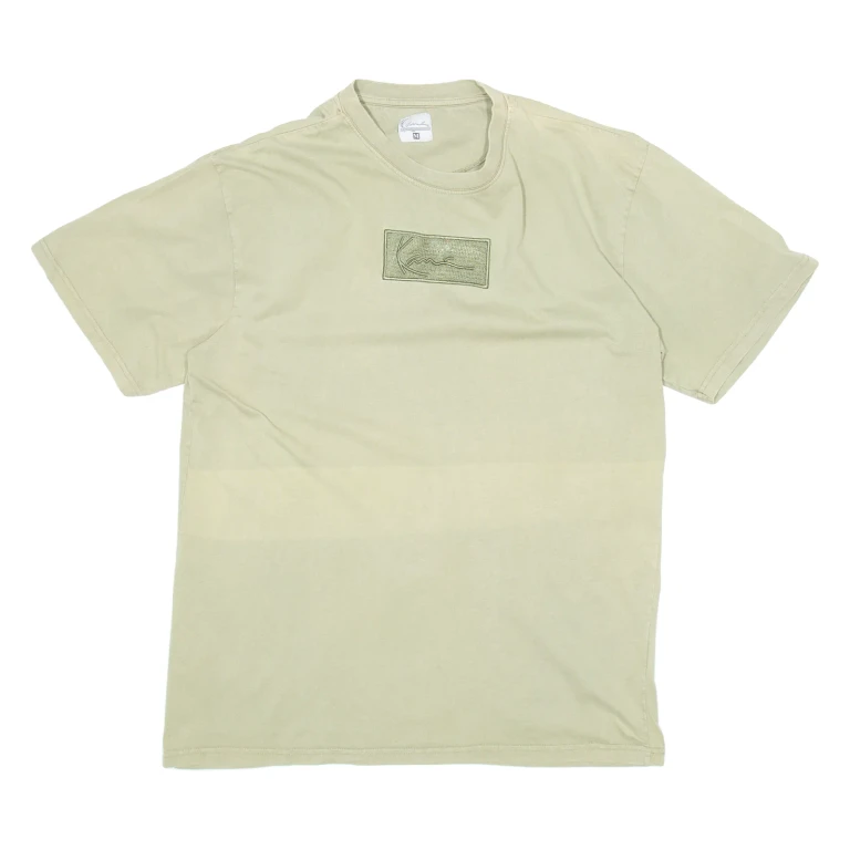 KARL KANI Mens T-Shirt Green M
