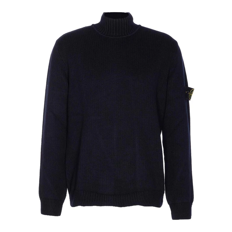 Stone Island Pull Col Rond - Bleu (5100048S00A2V0020)
